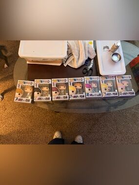 Funko Pops BTS DNA 7 pack - First Edition